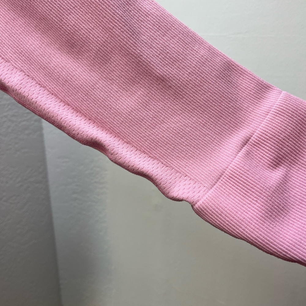 Halfdays pink sweatshirt fits like XS / S - Picture 3 of 9
